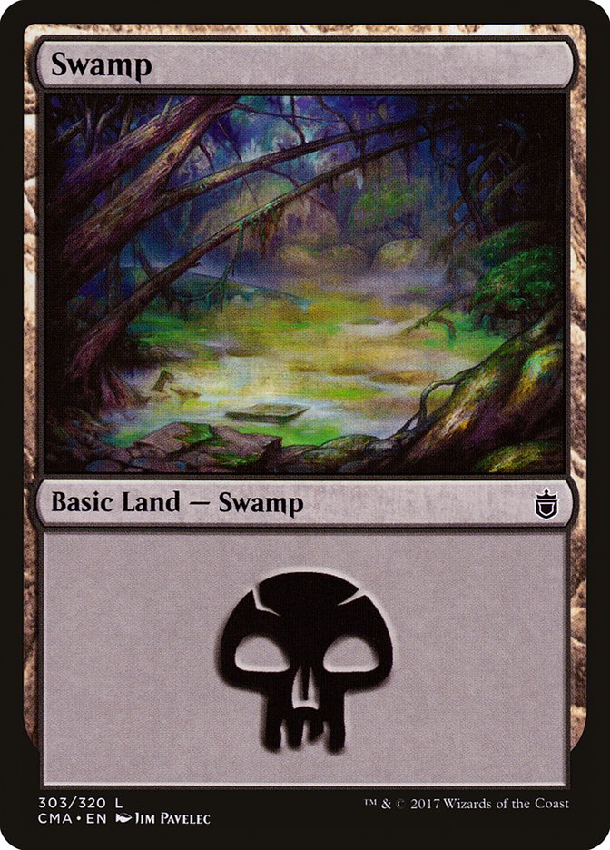 Swamp (303) [Commander Anthology] | Total Play