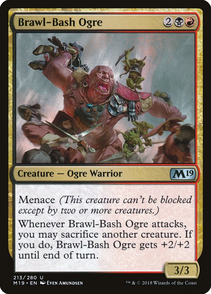 Brawl-Bash Ogre [Core Set 2019] | Total Play