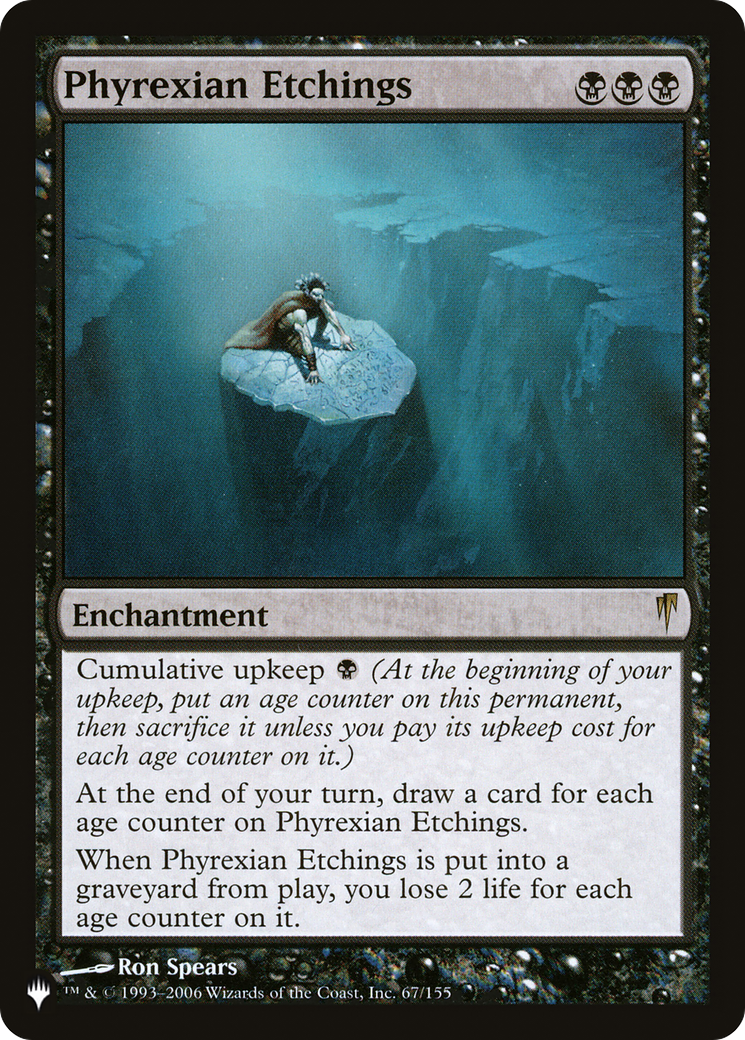 Phyrexian Etchings [The List] | Total Play