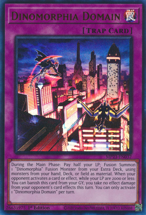 Dinomorphia Domain [MP23-EN037] Ultra Rare | Total Play
