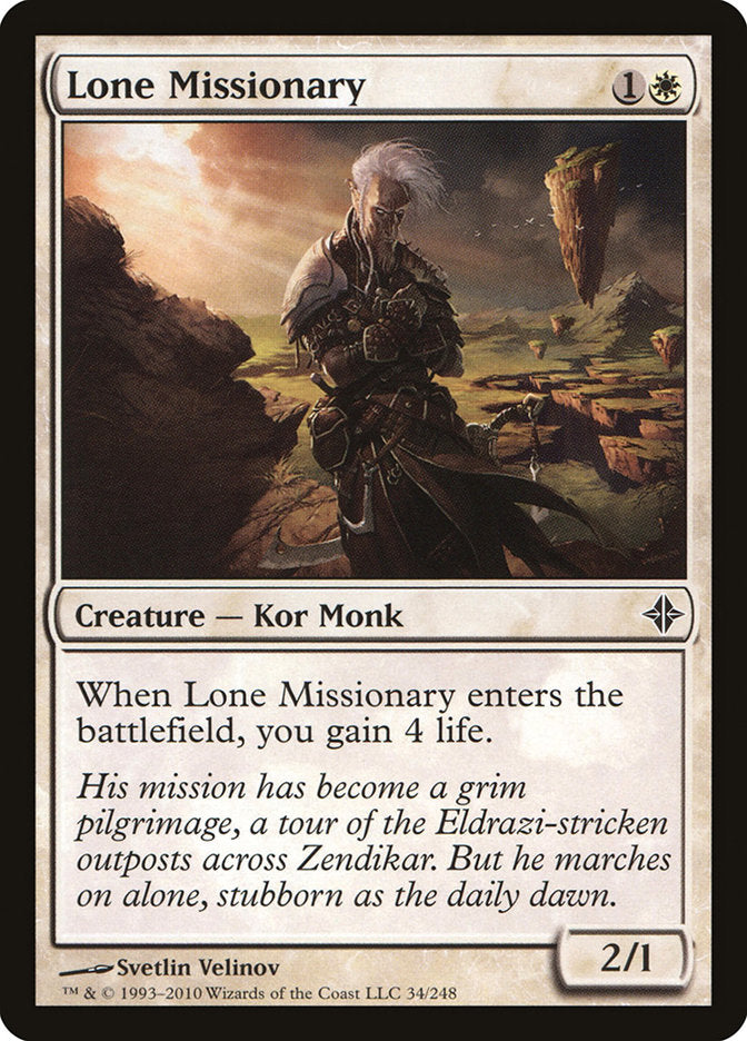 Lone Missionary [Rise of the Eldrazi] | Total Play