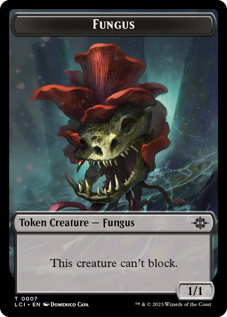 Copy // Fungus Double-Sided Token [The Lost Caverns of Ixalan Tokens] | Total Play