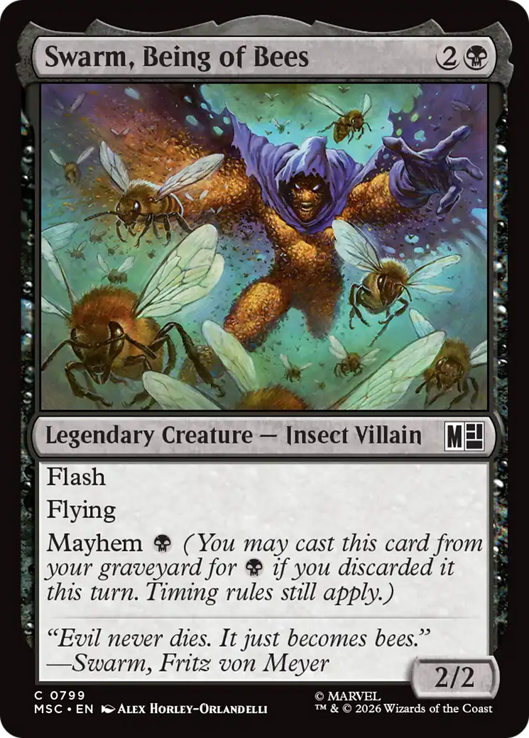 Swarm, Being of Bees [Marvel Super Heroes Commander] | Total Play