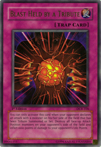 Blast Held by a Tribute [DCR-104] Ultra Rare | Total Play