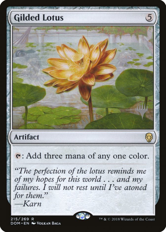 Gilded Lotus (Promo Pack) [Dominaria Promos] | Total Play