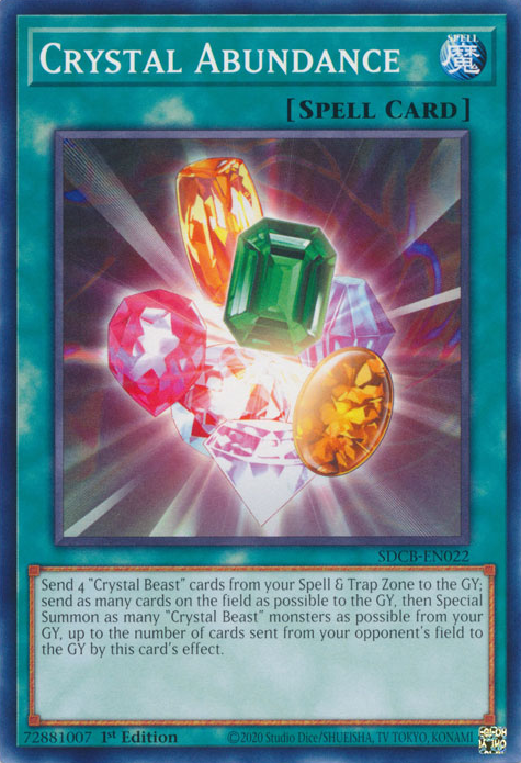 Crystal Abundance [SDCB-EN022] Common | Total Play