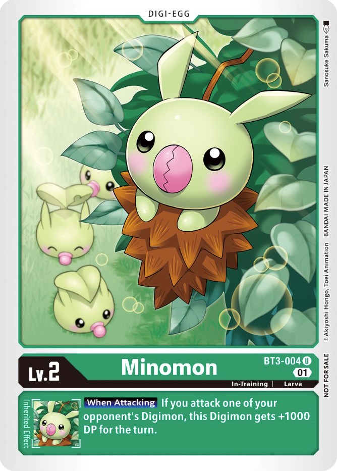 Minomon [BT3-004] (Winner Pack X Record) [Release Special Booster Promos] | Total Play