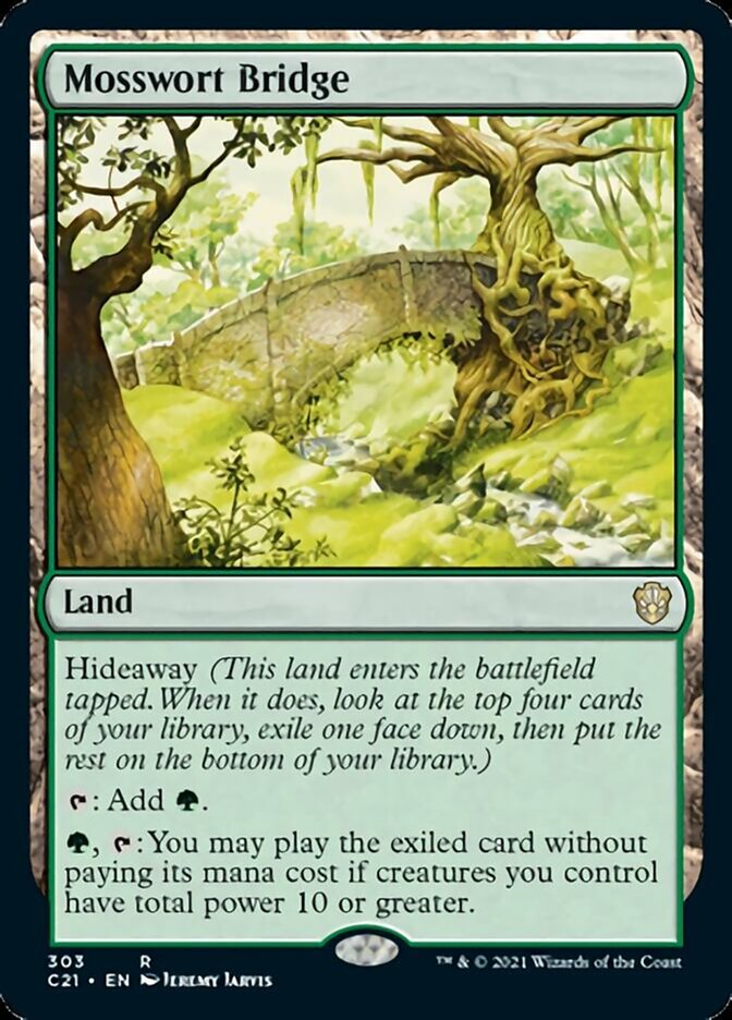 Mosswort Bridge [Commander 2021] | Total Play