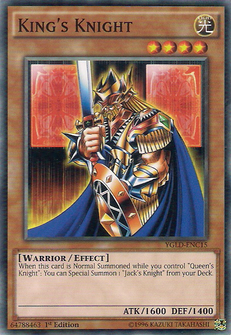 King's Knight [YGLD-ENC15] Common | Total Play