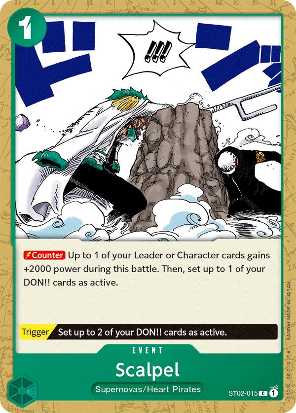 Scalpel [Starter Deck: Worst Generation] | Total Play