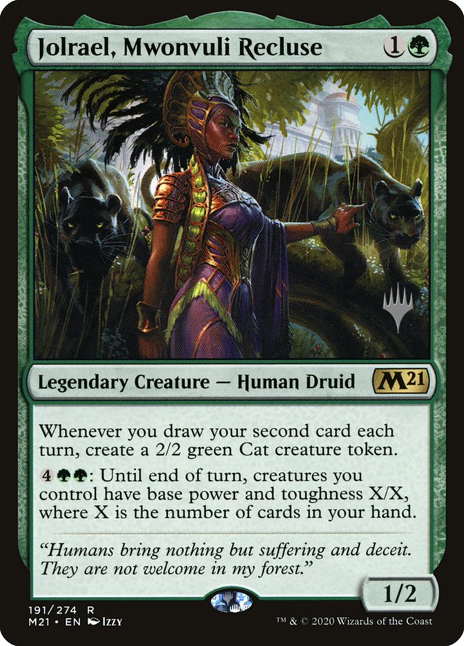 Jolrael, Mwonvuli Recluse (Promo Pack) [Core Set 2021 Promos] | Total Play