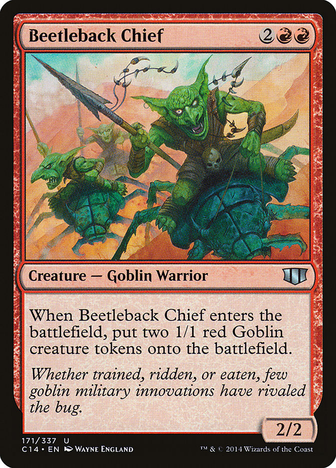 Beetleback Chief [Commander 2014] | Total Play