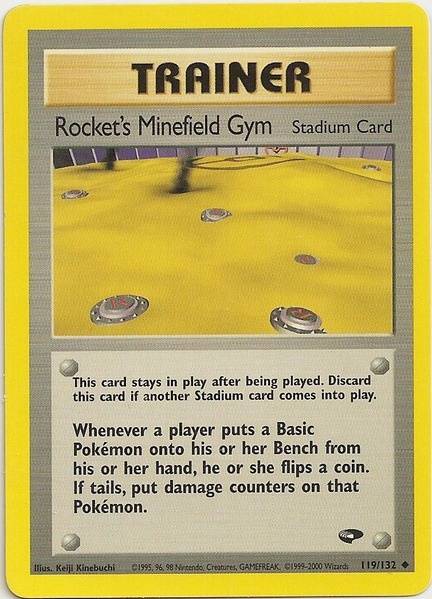 Rocket's Minefield Gym (119/132) [Gym Challenge Unlimited] | Total Play