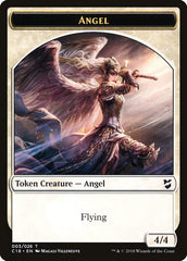 Zombie // Angel Double-Sided Token [Commander 2018 Tokens] | Total Play