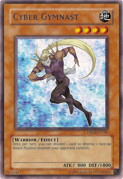 Cyber Gymnast [DR04-EN186] Rare | Total Play