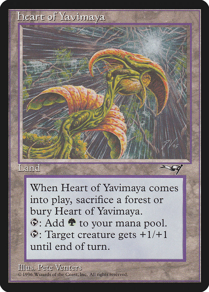 Heart of Yavimaya [Alliances] | Total Play
