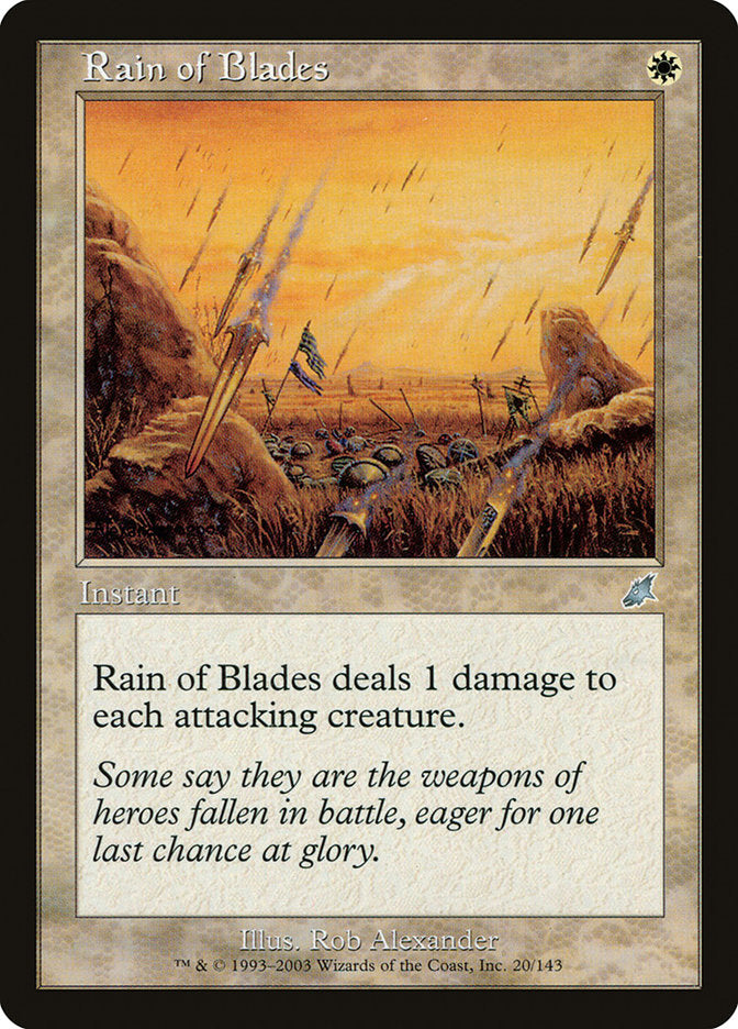 Rain of Blades [Scourge] | Total Play