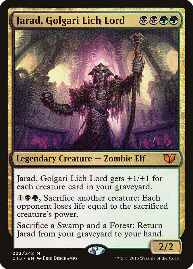 Jarad, Golgari Lich Lord [Commander 2015] | Total Play
