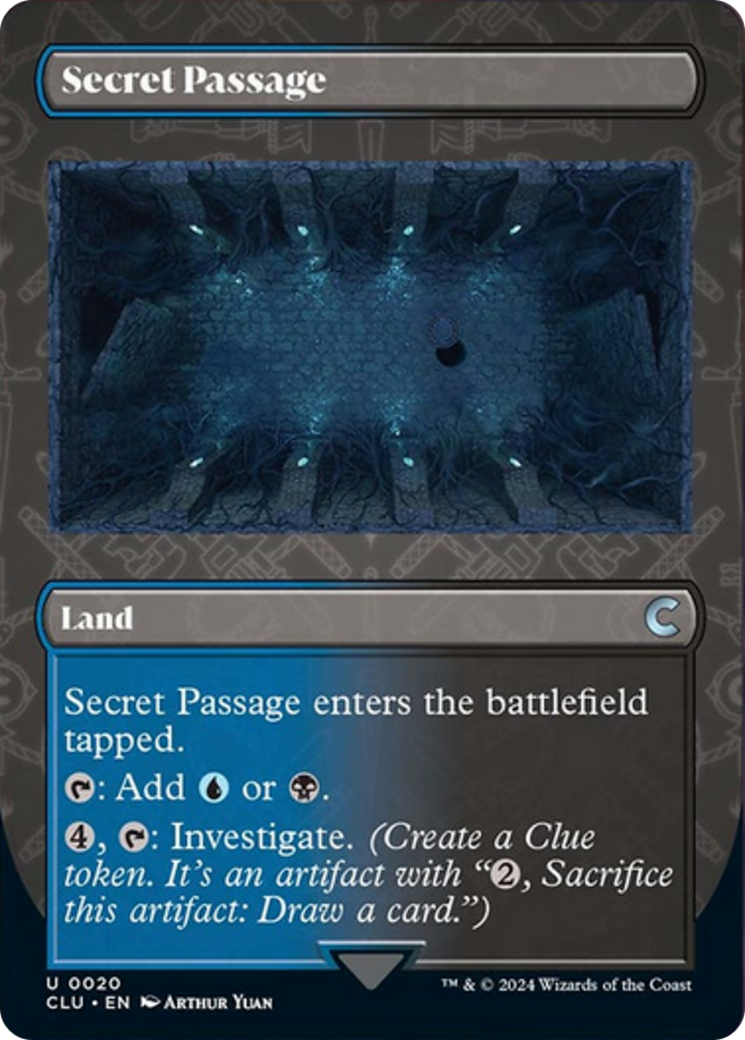 Secret Passage (Borderless) [Ravnica: Clue Edition] | Total Play