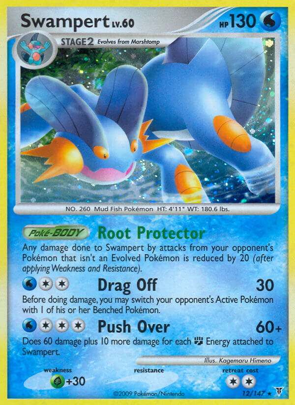 Swampert (12/147) (Theme Deck Exclusive) [Platinum: Supreme Victors] | Total Play