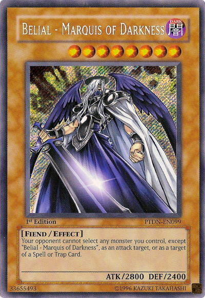 Belial - Marquis of Darkness [PTDN-EN099] Secret Rare | Total Play