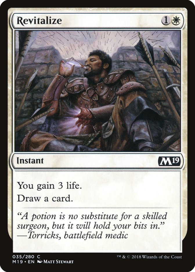 Revitalize [Core Set 2019] | Total Play