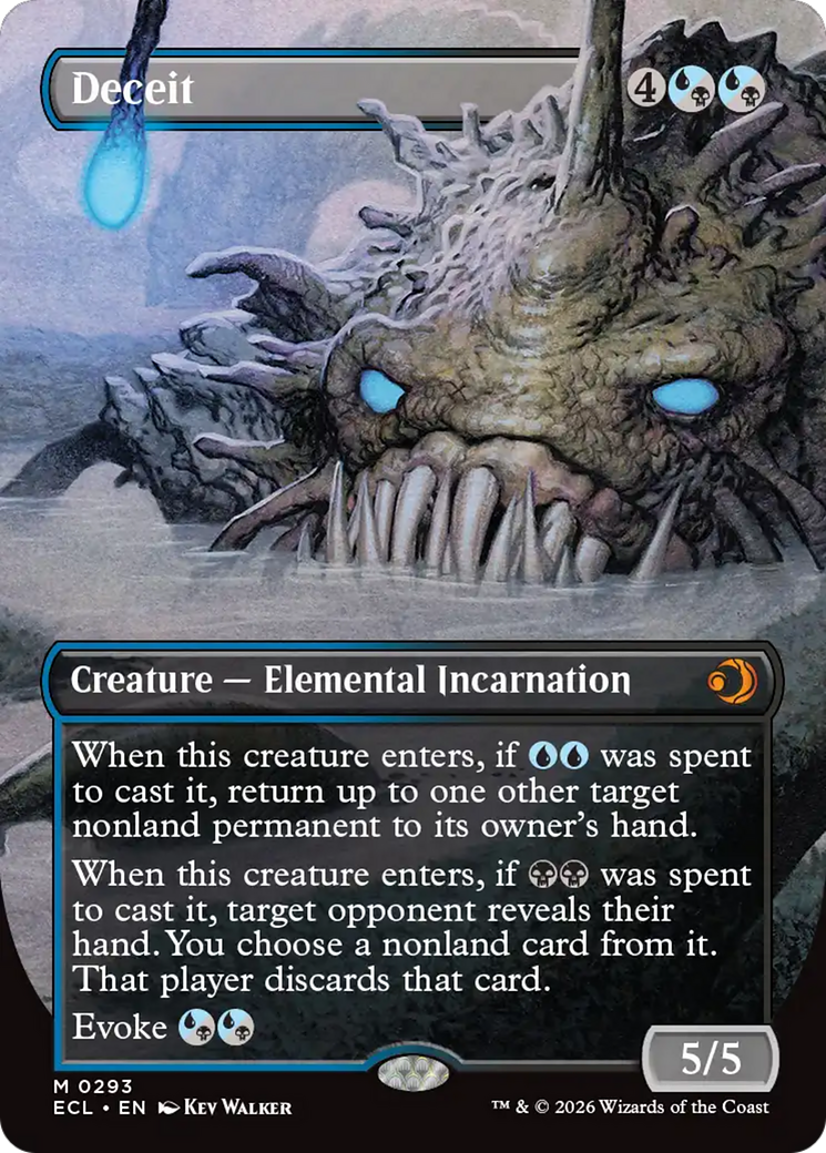 Deceit (Borderless) [Lorwyn Eclipsed] | Total Play