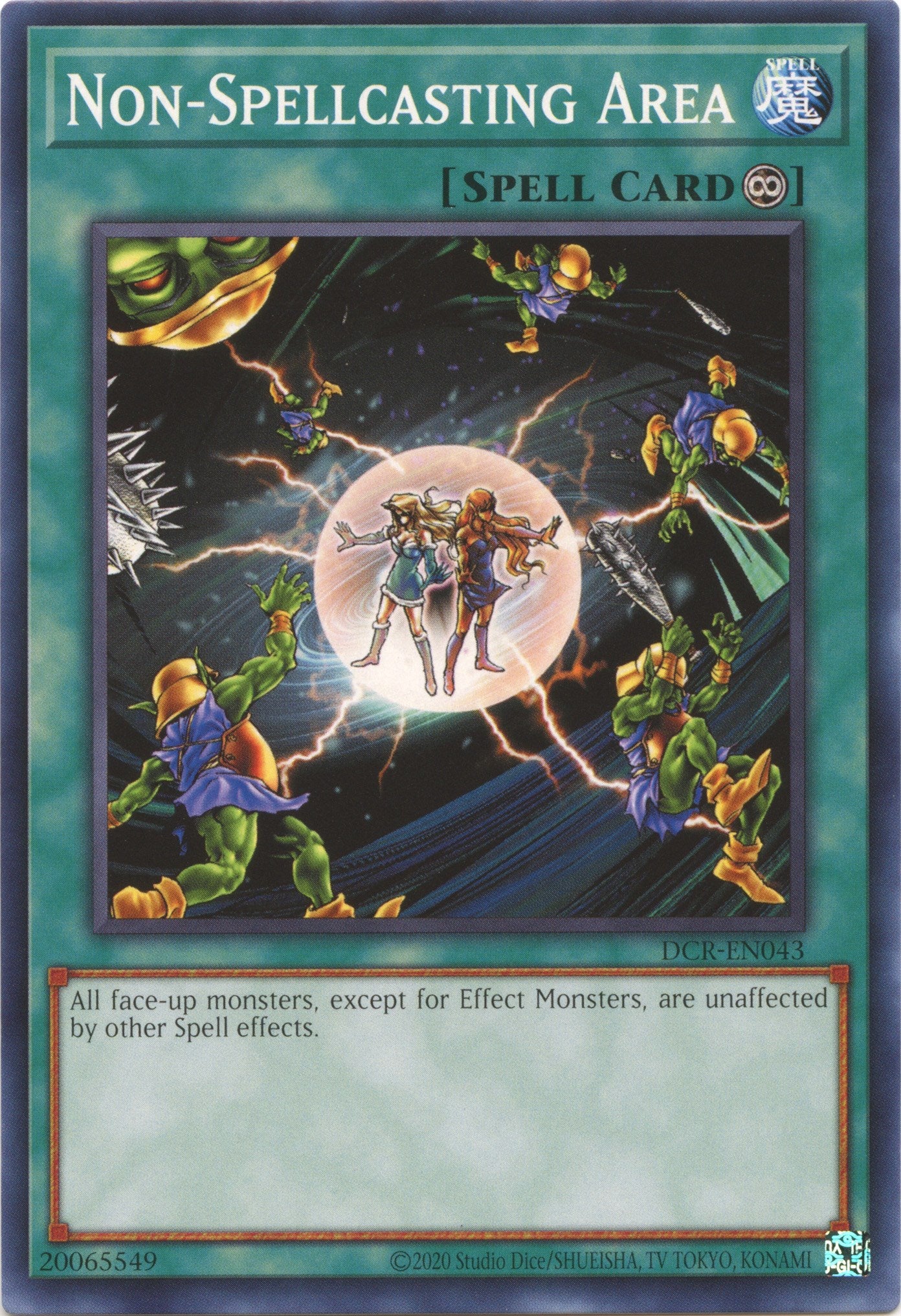 Non-Spellcasting Area (25th Anniversary) [DCR-EN043] Common | Total Play