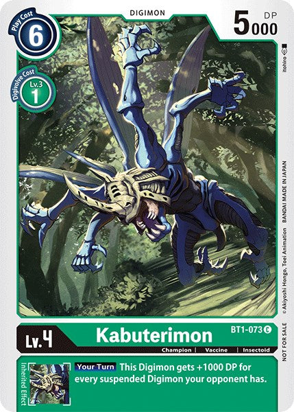 Kabuterimon [BT1-073] (Official Tournament Pack Vol.3) [Release Special Booster Promos] | Total Play