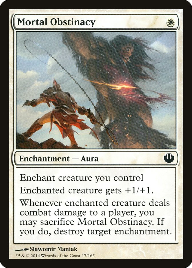 Mortal Obstinacy [Journey into Nyx] | Total Play