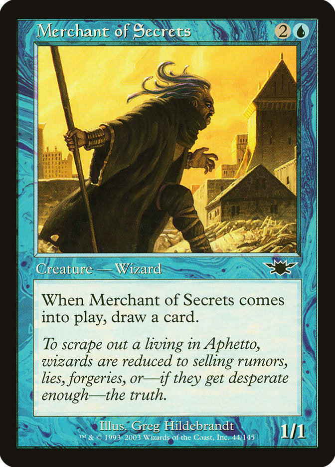 Merchant of Secrets [Legions] | Total Play