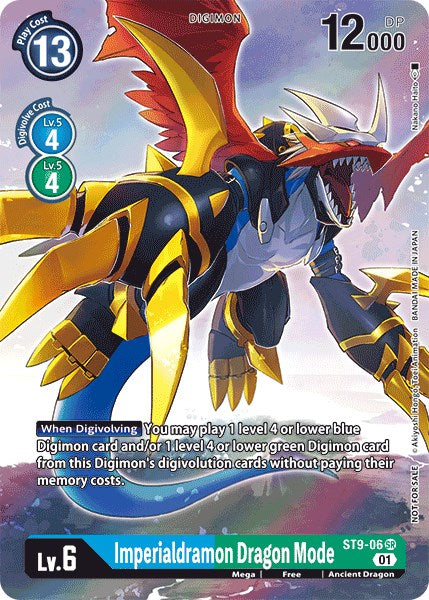 Imperialdramon Dragon Mode [ST9-06] (Alternative Art - Box Topper) [Digital Hazard] | Total Play