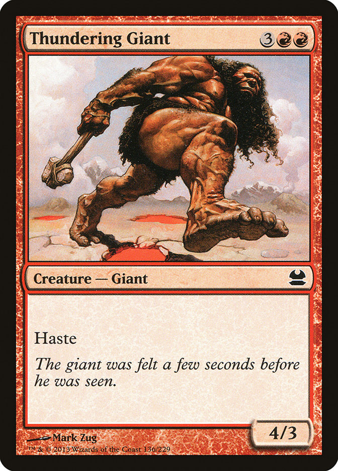 Thundering Giant [Modern Masters] | Total Play