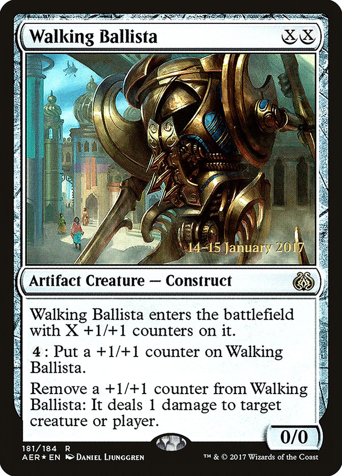 Walking Ballista [Aether Revolt Prerelease Promos] | Total Play