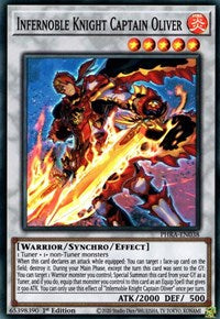 Infernoble Knight Captain Oliver [PHRA-EN038] Super Rare | Total Play