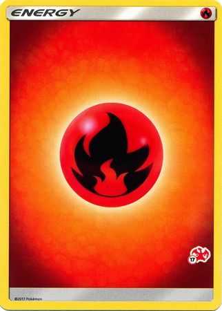 Fire Energy (Charizard Stamp #17) [Battle Academy 2020] | Total Play