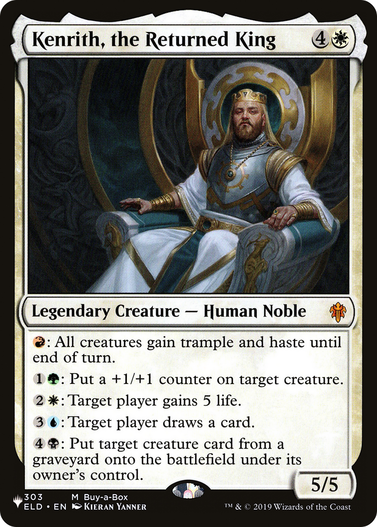 Kenrith, the Returned King [The List] | Total Play