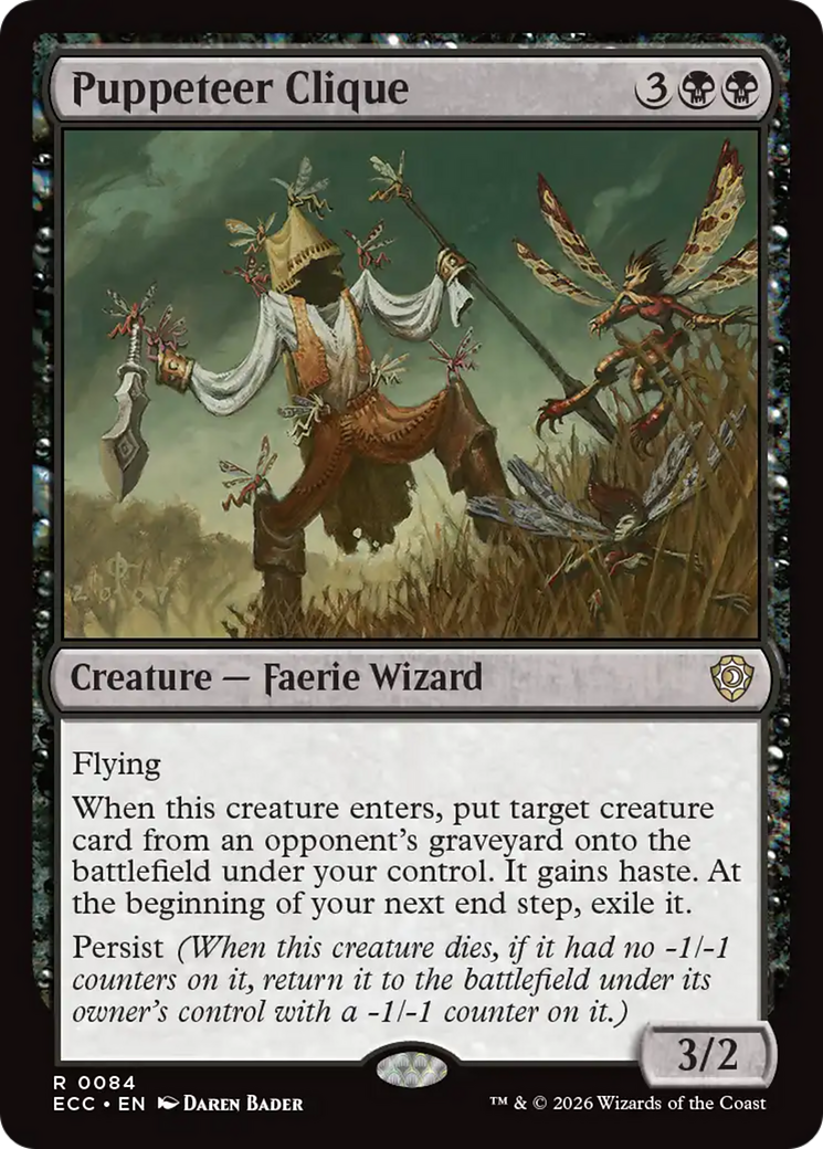 Puppeteer Clique [Lorwyn Eclipsed Commander] | Total Play