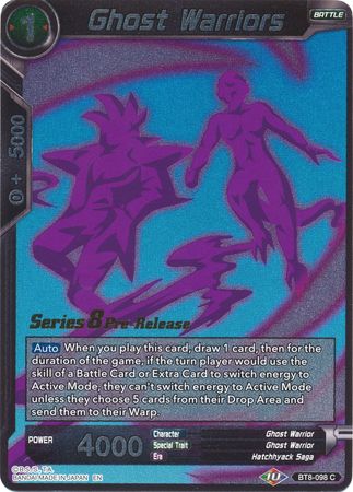 Ghost Warriors (BT8-098_PR) [Malicious Machinations Prerelease Promos] | Total Play