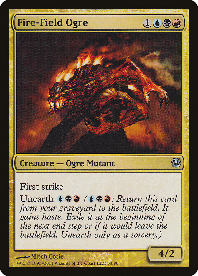 Fire-Field Ogre [Duel Decks: Ajani vs. Nicol Bolas] | Total Play