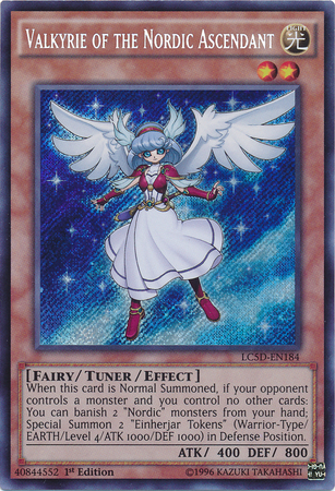 Valkyrie of the Nordic Ascendant [LC5D-EN184] Secret Rare | Total Play