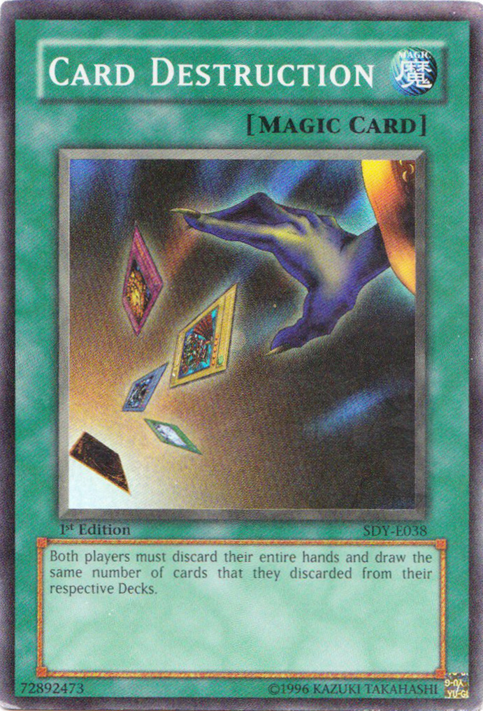 Card Destruction [SDY-E038] Super Rare | Total Play
