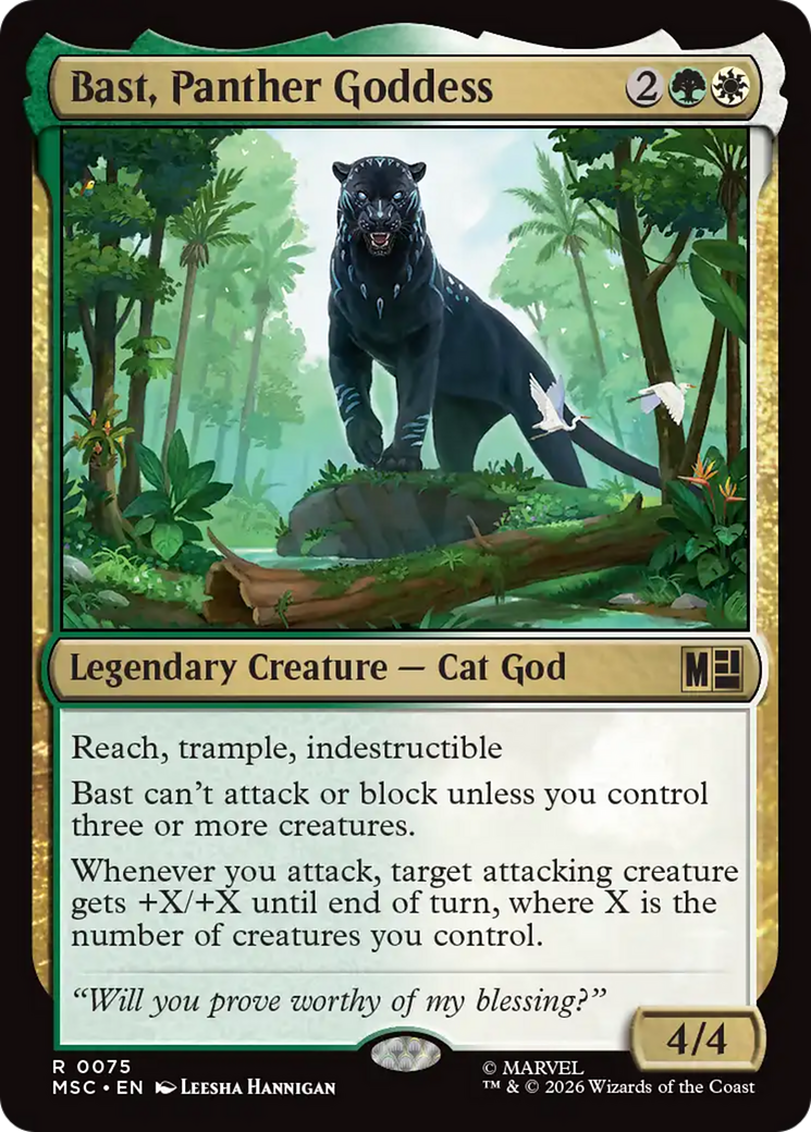 Bast, Panther Goddess [Marvel Super Heroes Commander] | Total Play