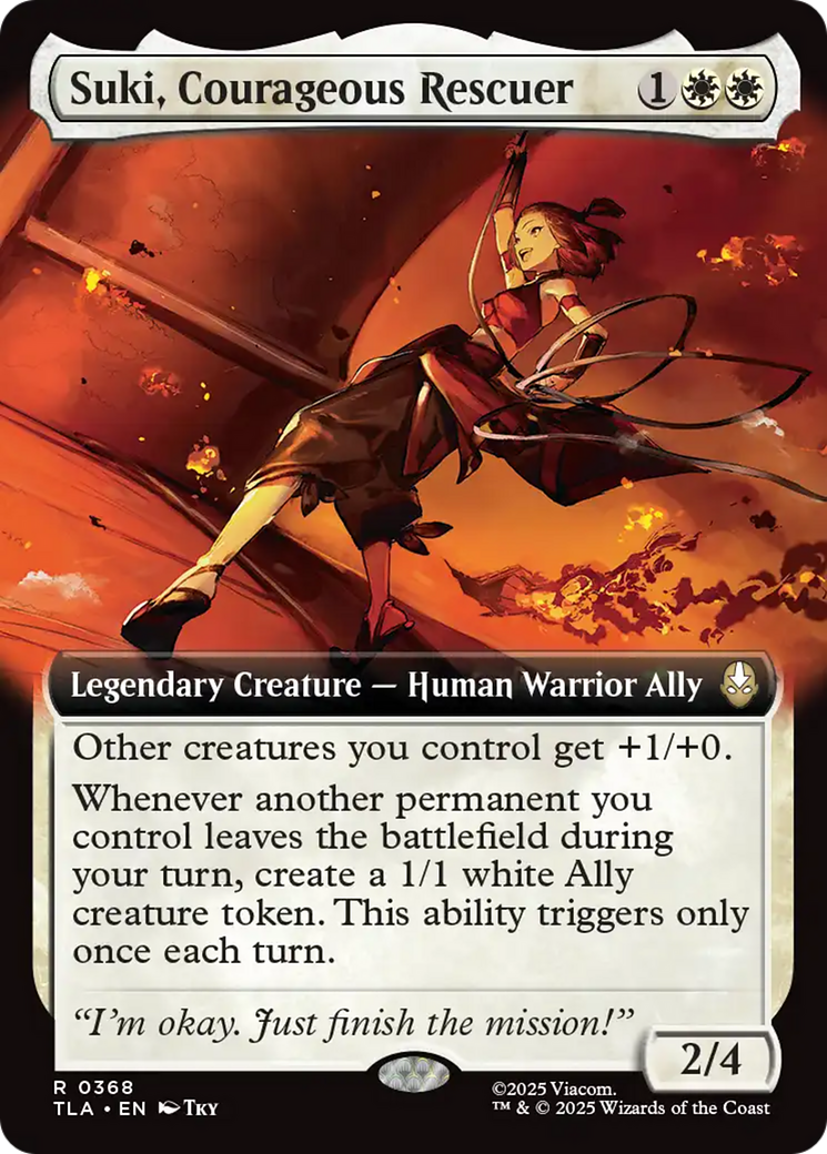 Suki, Courageous Rescuer (Extended Art) [Avatar: The Last Airbender] | Total Play