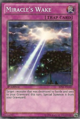 Miracle's Wake [BP01-EN107] Starfoil Rare | Total Play