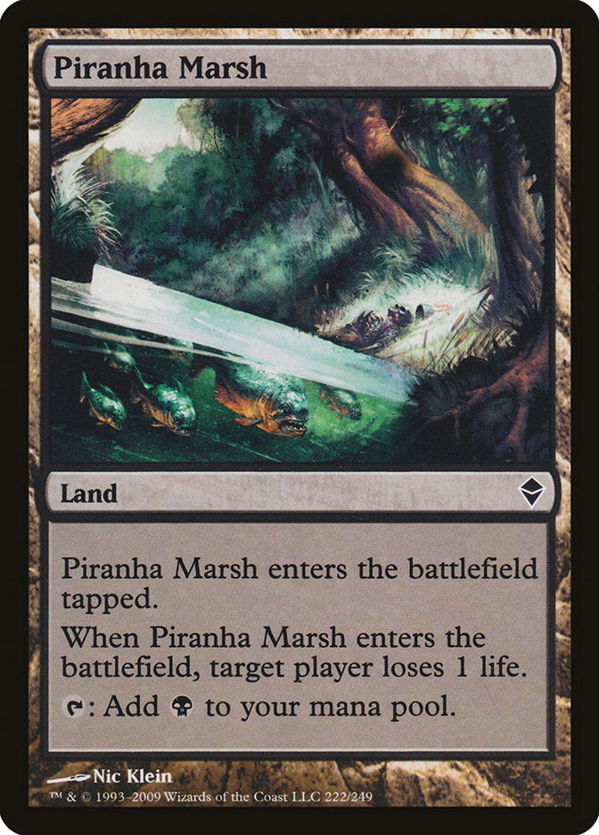 Piranha Marsh [Zendikar] | Total Play