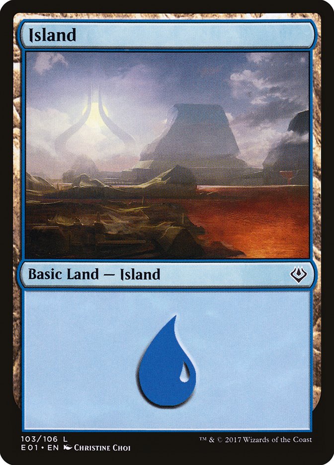 Island (103) [Archenemy: Nicol Bolas] | Total Play