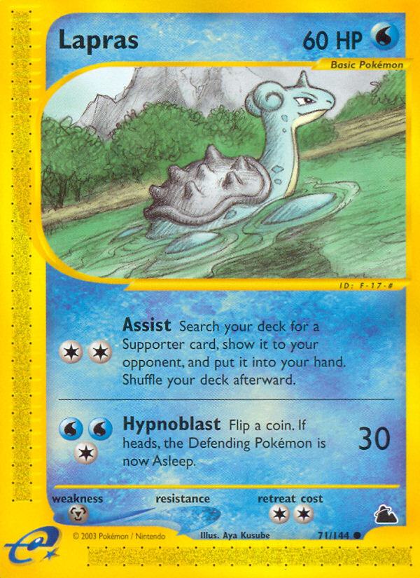Lapras (71/144) [Skyridge] | Total Play