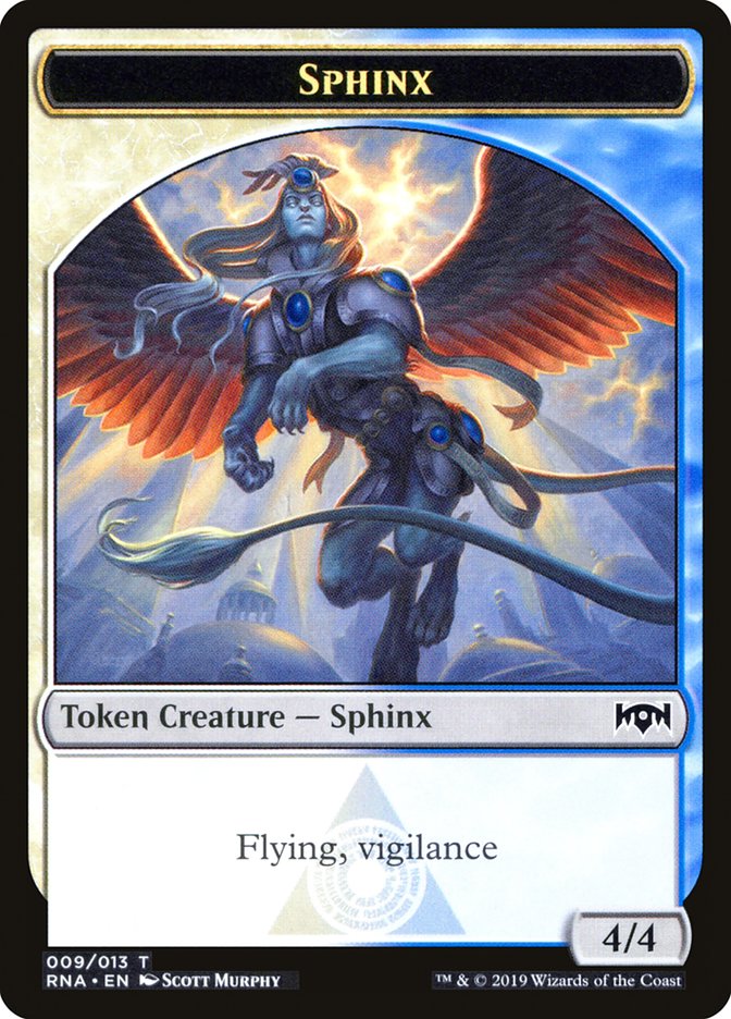 Sphinx Token [Ravnica Allegiance Tokens] | Total Play