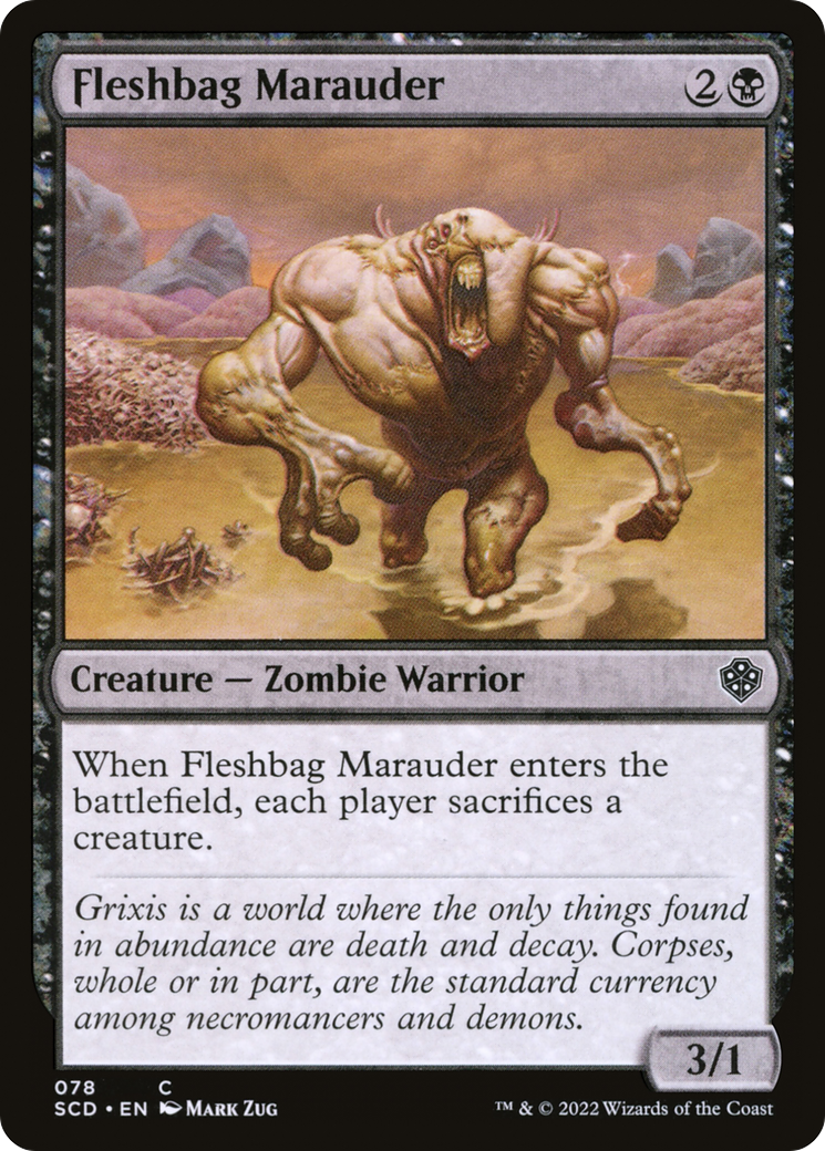 Fleshbag Marauder [Starter Commander Decks] | Total Play
